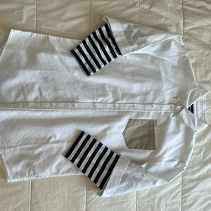 DSQUARED2 White Shirt with Black Label
